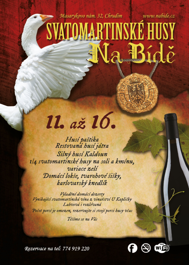Svatomartinské hody Na Bídě
